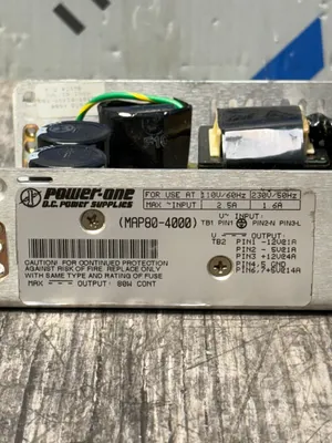 POWER-ONE MAP80-4000 PLC Power Supplies | ESS Industrial Equipment Sales (11)