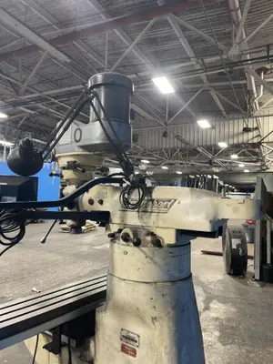 Bridgeport 42” X 9”  Vertical Mill