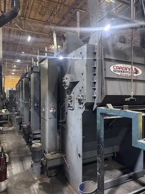 Used 2024 CARDINAL 600 TUMBLE BLAST Finishing Machines Illinois US | Machinery Marketing International #1244403
