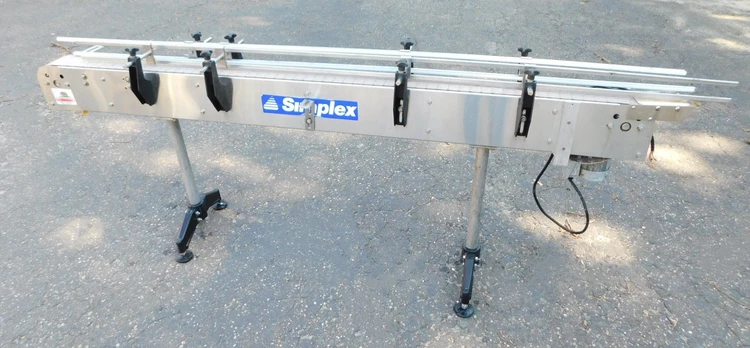 Used SIMPLEX CONVEYOR CONVEYOR 8 X 5 Table Top Chain Conveyors New Jersey US | Champion Trading Corporation #1306966