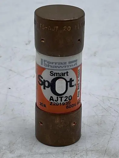 Used FERRAZ SHAWMUT FERRAZ SHAWMUT AJT20 Misc Electrical & Power Parts | ND Industrial Surplus #1212640