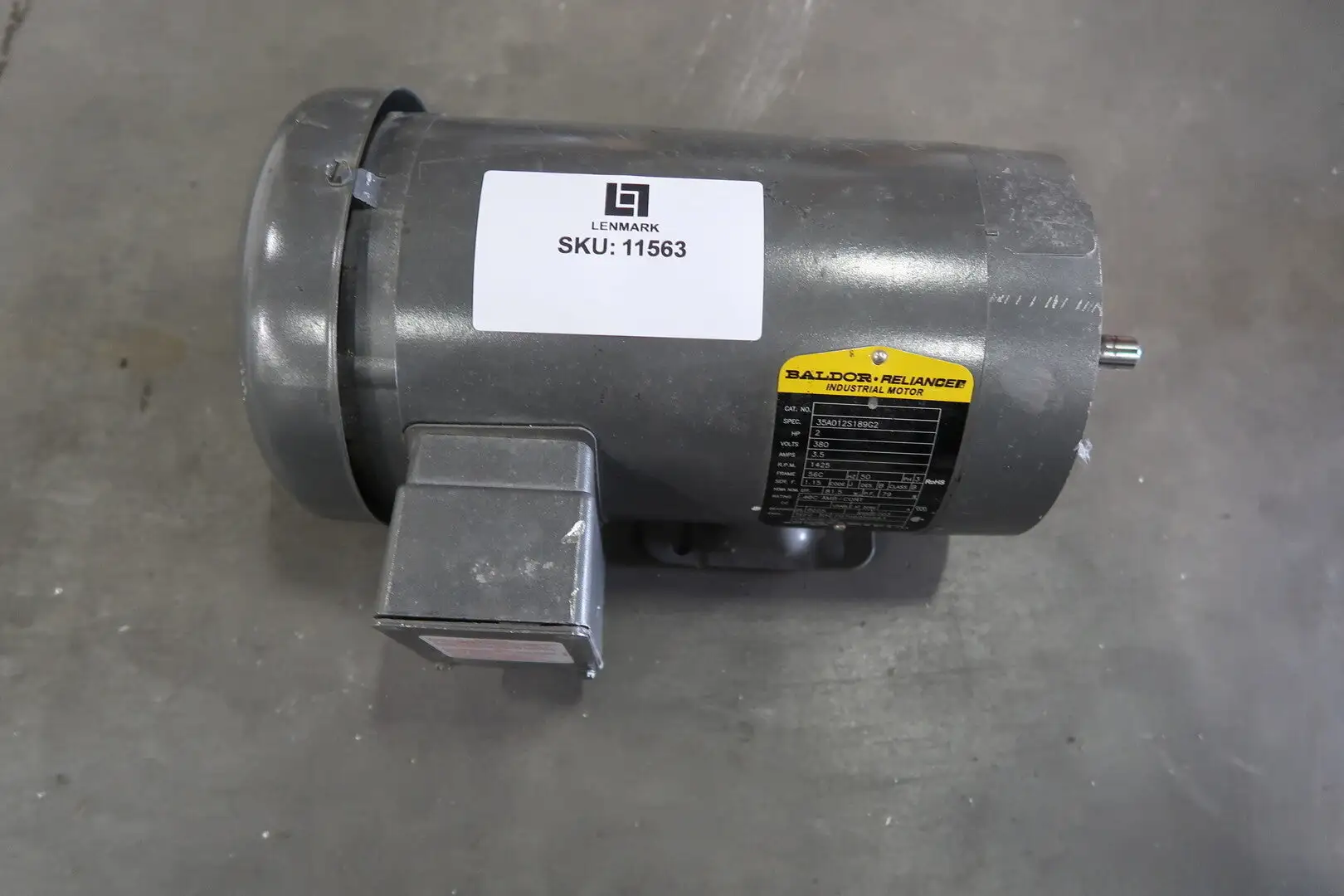 USED BALDOR 35A012S189G2