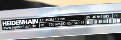 NEW HEIDENHAIN 557640-14 LINEAR ENCODER LC493M 575669-09 557640-14 LC493M/50NM
