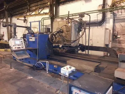USED HERKULES Ø 1550 X 6500 MM INDUCTION MACHINE CNC