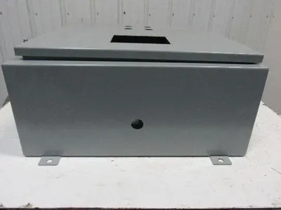SCE 24H2410LP 24"x24"x10" Wall Mount Electrical JIC Enclosure w/Backplate
