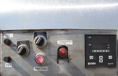 SPC6902  Oven industrial gas fired oven model popcorn coater