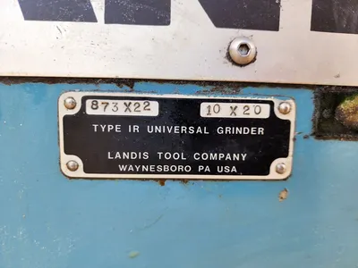 USED LANDIS IR