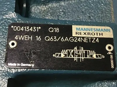 USED REXROTH 4WE6J53/AG24NZ4 MANIFOLD