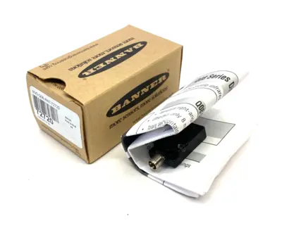 USED BANNER ENGINEERING LOW-PROFILE DIFFUSE-MODE INFRARED SENSOR