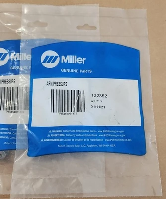 New | in-Stock Miller 132852 Welding Machinery (Other) Indiana US | J&J Industrial Supply #520705