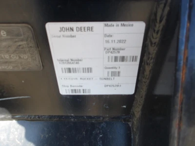 New | in-Stock 2023 DEERE DP42578 Earth Buckets California US | Western Trencher & Equipment, Inc. #1497811