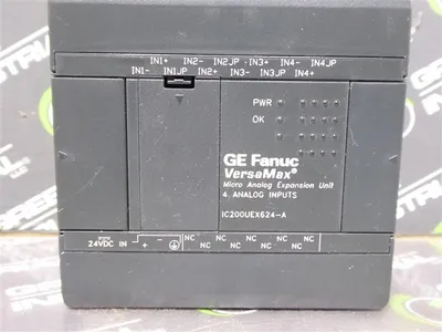 GE Fanuc IC200UEX624-A VersaMax Micro Analog Expansion Unit Used