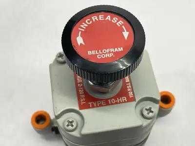 Type 10-HR | BelloFram  High Relief Capacity Precision Regulator 1/4" -  Used