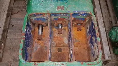 USED GARDNER DENVER PE-5 3X5 TRIPLEX MUD PUMP