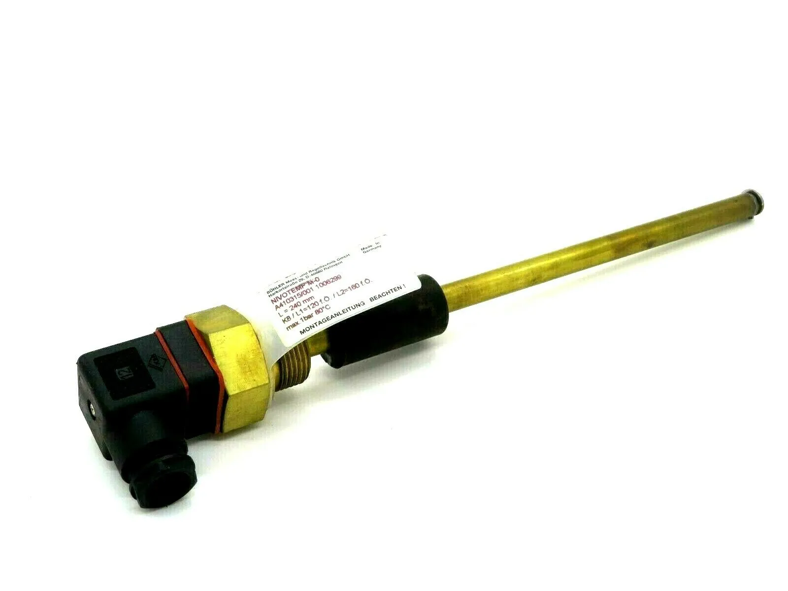 NEW BUHLER A410315/001 NIVOTEMP THERMOSTAT 1006299 A410315001