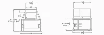 USED 2025 RUDCO VP-6 STATIONARY VERTICAL COMPACTOR