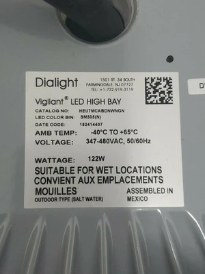 NEW DIALIGHT / VIGILANT HEU7MCABDNWNGN