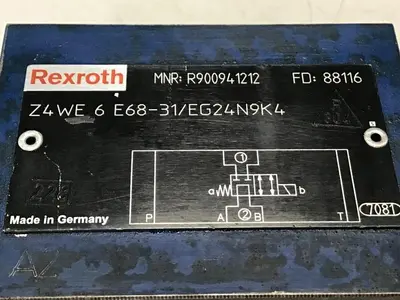 USED REXROTH Z4WE6E6831/EG24N9K4