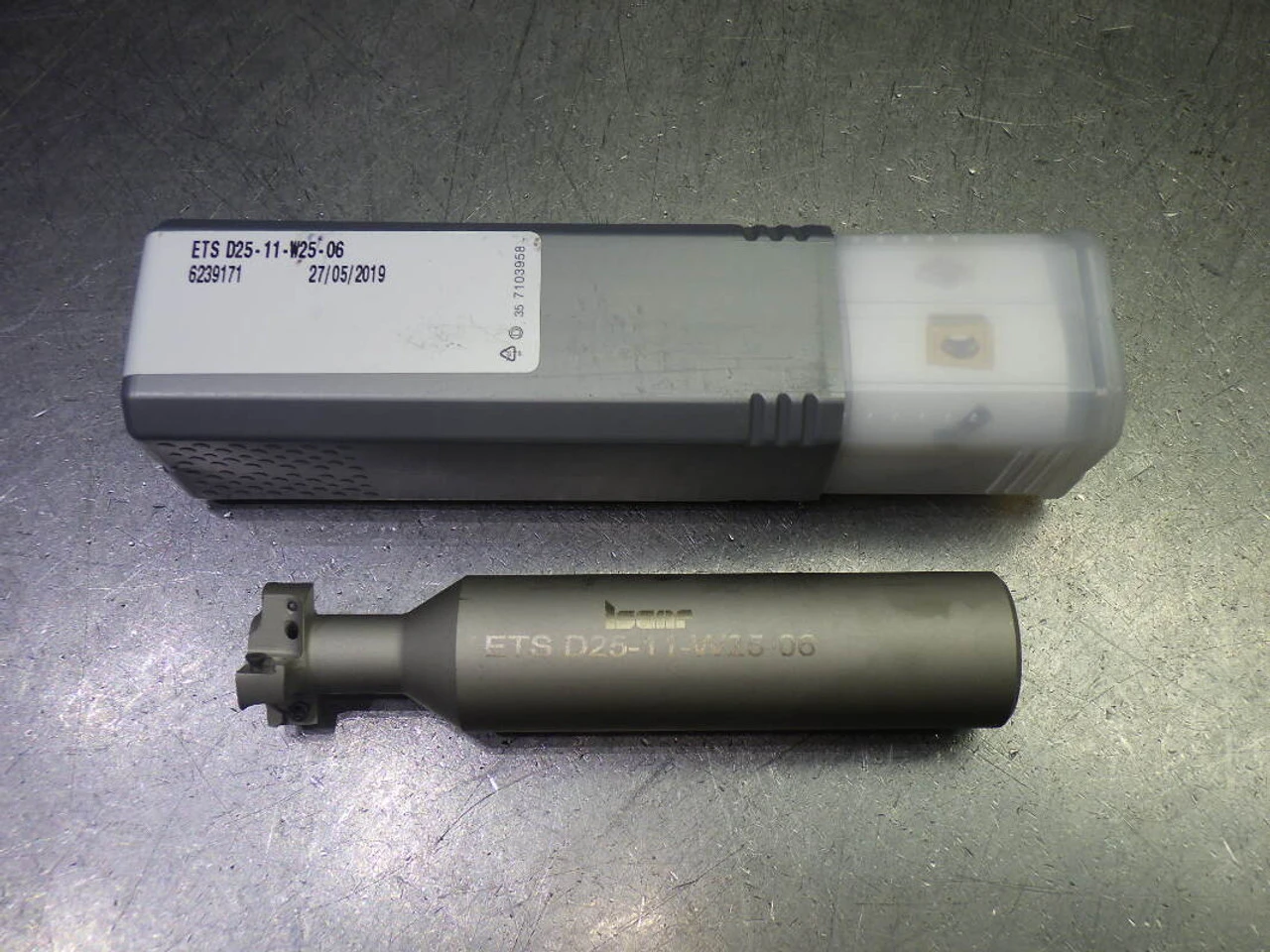 Iscar 24.8mm 4 Flute T-Slot Endmill 25mm Shank ETS D25-11-W25-06 (LOC2338A)