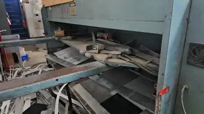 Used 1997 ALLSTEEL 1/4 - 10 Power Squaring Shears (Inch) British Columbia CA | Lenmark #913324