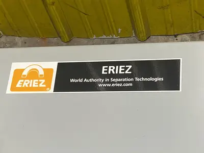 5610 LB ERIEZ MAGNETICS CRANE LIFTING MAGNET ON SPREADER BAR STOCK 16097