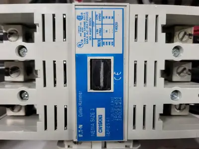 30 hp, 600V, 100A FVNR Starter Size 3 Bucket for Freedom 2100 MCC Frame