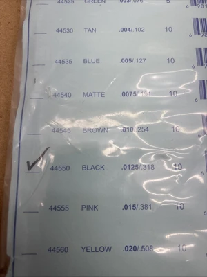 NEW PRECISION BRAND 44550