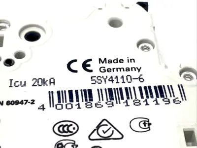 USED SIEMENS 5SY4110-6
