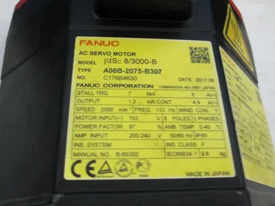 USED 2017 FANUC A06B-2075-B307