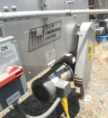 Conveyor, Belt, 10" x 15', S/st, Turns #S741214