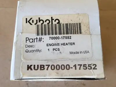 NEW KUBOTA 70000-17552