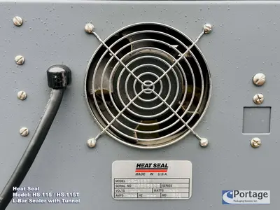 USED 2001 HEAT SEAL HS-115 & HS-115T