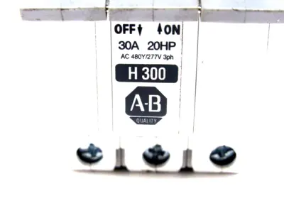 ALLEN BRADLEY 1492-CB-3-H-300 CIRCUIT BREAKER 30AMP 20HP 1492CB3H300 NEW SURPLUS