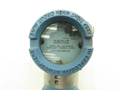 Rosemount 3051CD2F02A1AS5Q4A0190 Pressure Transmitter 3626 PSI 0-120 In-H2O