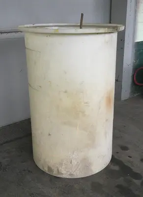 SPC9123  Tank 130 gallon vertical tank, poly, flat
