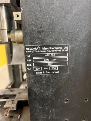 MEGOMAT MODEL #ASM3300 WIRE CUTTING & PROCESSING MACHINE: STOCK #20097