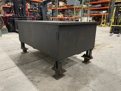 78″ x 48″ Welding Table, 38 1/2″ High