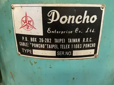 Used PONCHO 1230 Radial Drills Ohio US | HGR 24 #1539822