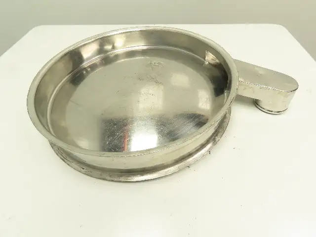 20" Compact Sieve Vibratory Screen Sifter Diversion Pan, Russell Finex Style