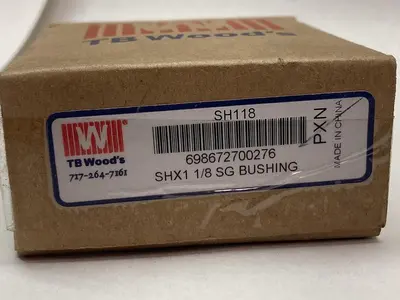 New | in-Stock TB WOODS SH118 Disconnects Ohio US | Surplus Asset Holdings #1235033
