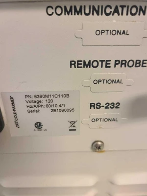 Used Cole Parmer Cole Parmer RS-232 Lab Chillers California US | Amiron Machinery #1087894