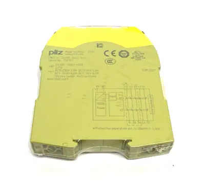 USED PILZ SIGMA CONTACT EXPANSION SAFETY RELAY PNOZ S7 24VDC 4 N/O 1 N/C