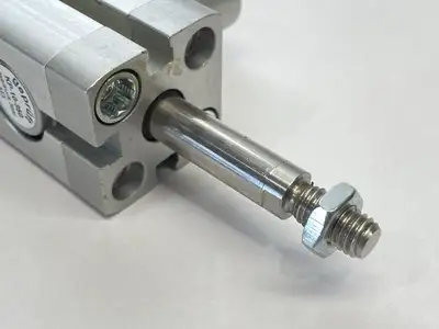USED FESTO COMPACT PNEUMATIC CYLINDER 20MM BORE 30MM STROKE