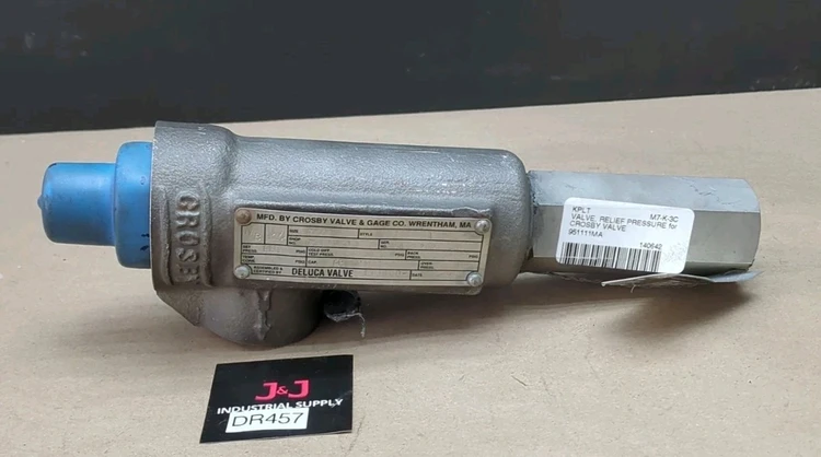 Used Crosby Valve & Gage Co. 951111MA Valves/Fittings Indiana US | J&J Industrial Supply #518346