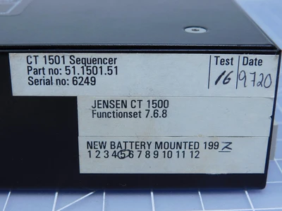 Used JENSEN _UNKNOWN_ Programmable Logic Controllers | OCO Industrial #1654042