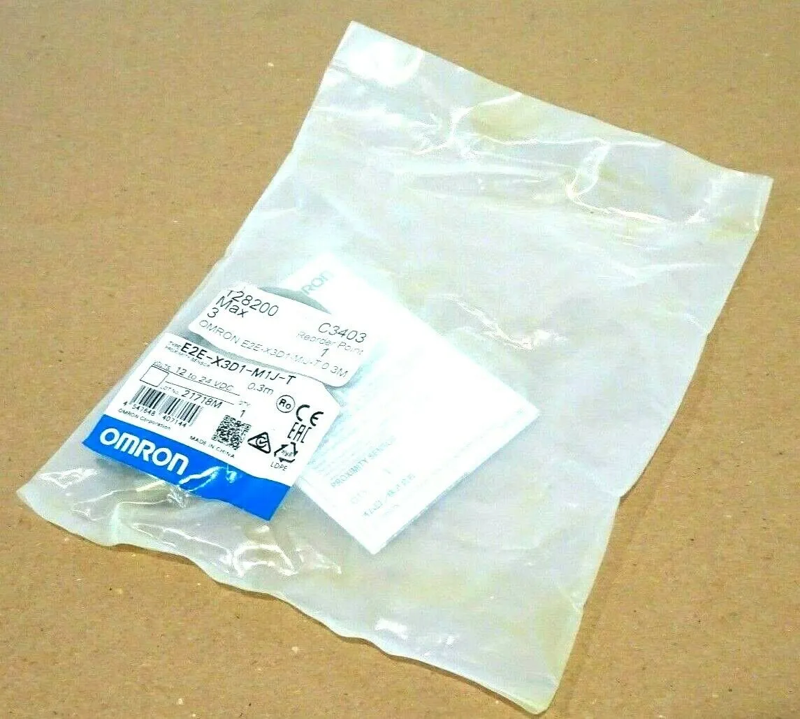NEW OMRON E2E-X3D1-M1J-T PROXIMITY SENSOR E2EX3D1M1JT