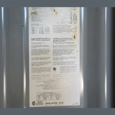 Square D 100 Amp Fusible Disconnect