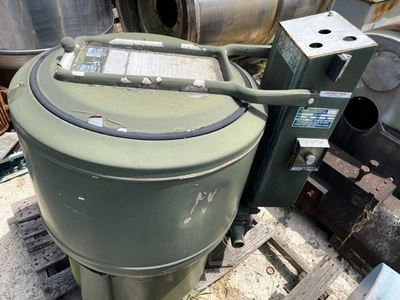 Bock FP-205 20 x 12 perforate basket centrifuge, 304SS.