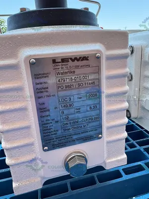 Used LEWA LDC 3 WATERLIKE DIAPHRAGM METERING PUMP W/ RELIANCE ELECTRIC 2.4 HP MOTOR Pumps (Metering) California US | Equipment Lab #1302394