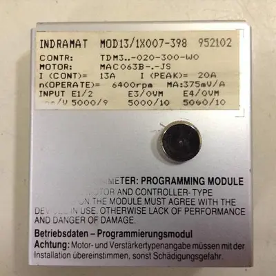 USED INDRAMAT MOD13/1X007-398